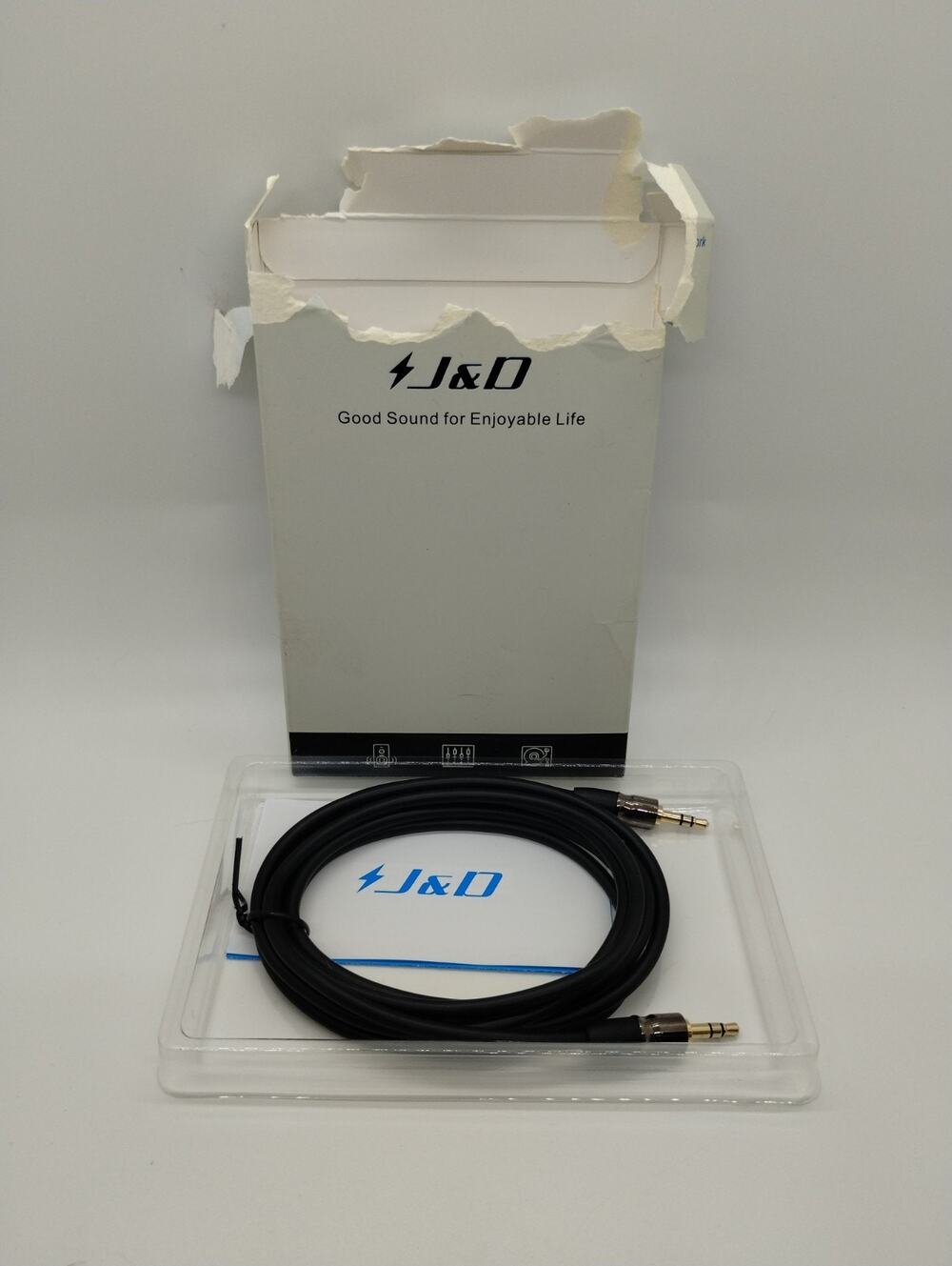 J&D 3.5mm AUX Audio Cable 6 FT